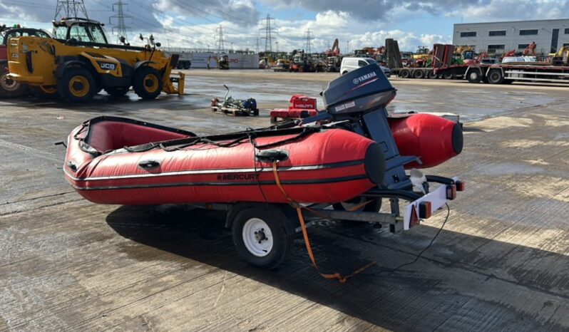 Mercury Rigid Inflatable Boat, Yamaha Engine, Single Axle Trailer Boats For Auction: Leeds – 5th, 6th, 7th & 8th March 2025 @ 8:00am full