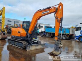 2023 Doosan DX85R-7 6 Ton+ Excavators For Auction: Leeds – 5th, 6th, 7th & 8th March 2025 @ 8:00am full