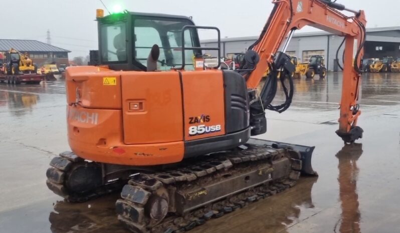 2021 Hitachi ZX85USB-6 6 Ton+ Excavators For Auction: Leeds – 5th, 6th, 7th & 8th March 2025 @ 8:00am full