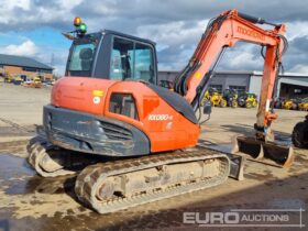 2016 Kubota KX080-4 6 Ton+ Excavators For Auction: Leeds – 5th, 6th, 7th & 8th March 2025 @ 8:00am full