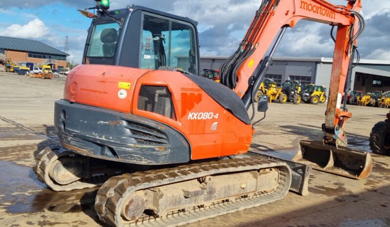 2016 Kubota KX080-4 6 Ton+ Excavators For Auction: Leeds – 5th, 6th, 7th & 8th March 2025 @ 8:00am full