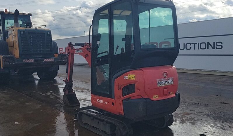 2018 Kubota KX016-4 Mini Excavators For Auction: Leeds – 5th, 6th, 7th & 8th March 2025 @ 8:00am full