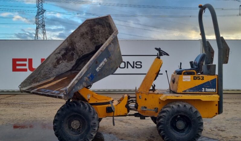 2010 Thwaites 3 Ton Site Dumpers For Auction: Leeds – 5th, 6th, 7th & 8th March 2025 @ 8:00am full