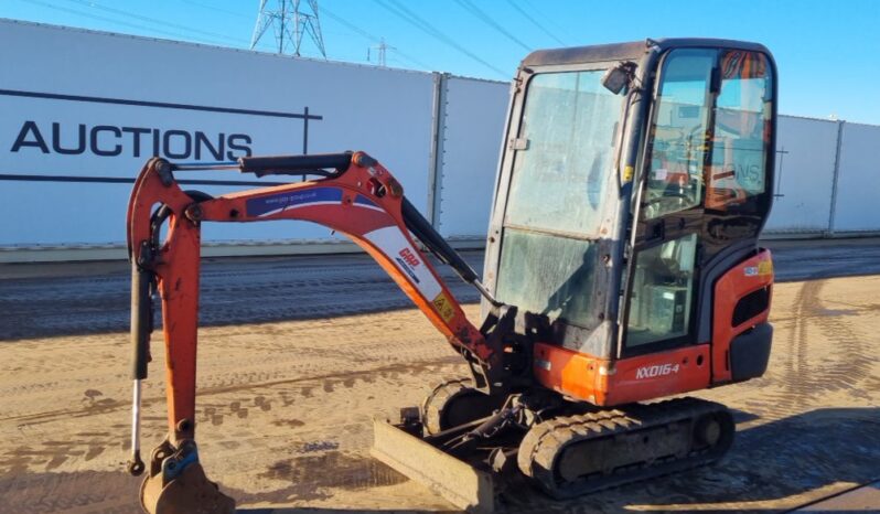 2018 Kubota KX016-4 Mini Excavators For Auction: Leeds – 5th, 6th, 7th & 8th March 2025 @ 8:00am