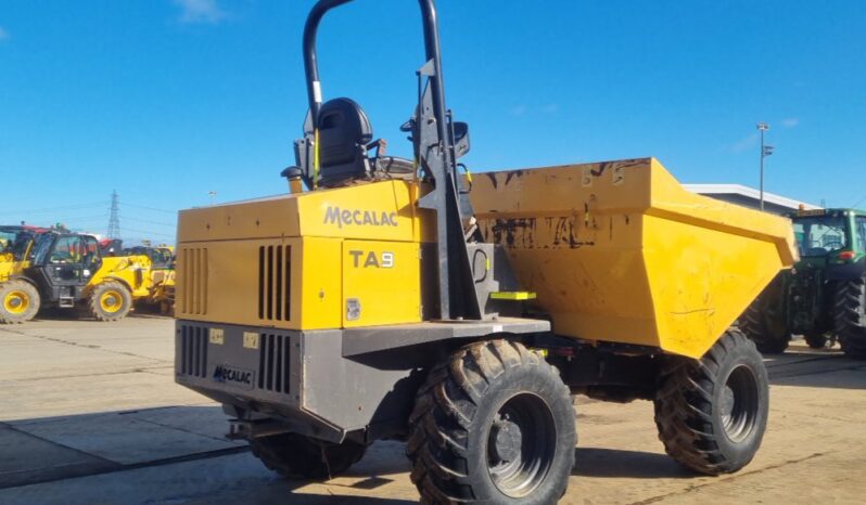 2021 Mecalac TA9 Site Dumpers For Auction: Leeds – 5th, 6th, 7th & 8th March 2025 @ 8:00am full