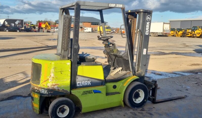 Clark CDP25H Forklifts For Auction: Leeds – 5th, 6th, 7th & 8th March 2025 @ 8:00am full