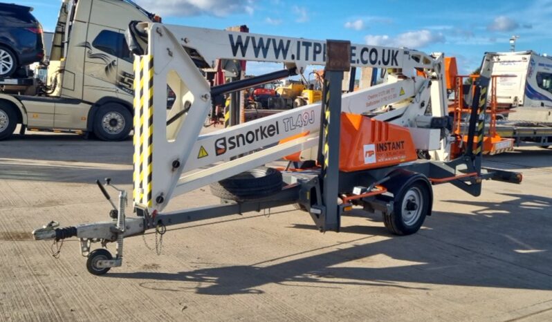 2021 Snorkel TL49J Manlifts For Auction: Leeds – 5th, 6th, 7th & 8th March 2025 @ 8:00am