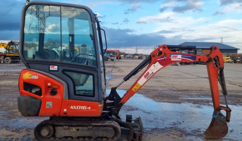 2017 Kubota KX016-4 Mini Excavators For Auction: Leeds – 5th, 6th, 7th & 8th March 2025 @ 8:00am full