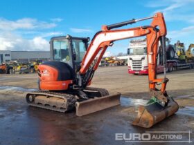 2015 Kubota U48-4 Mini Excavators For Auction: Leeds – 5th, 6th, 7th & 8th March 2025 @ 8:00am full