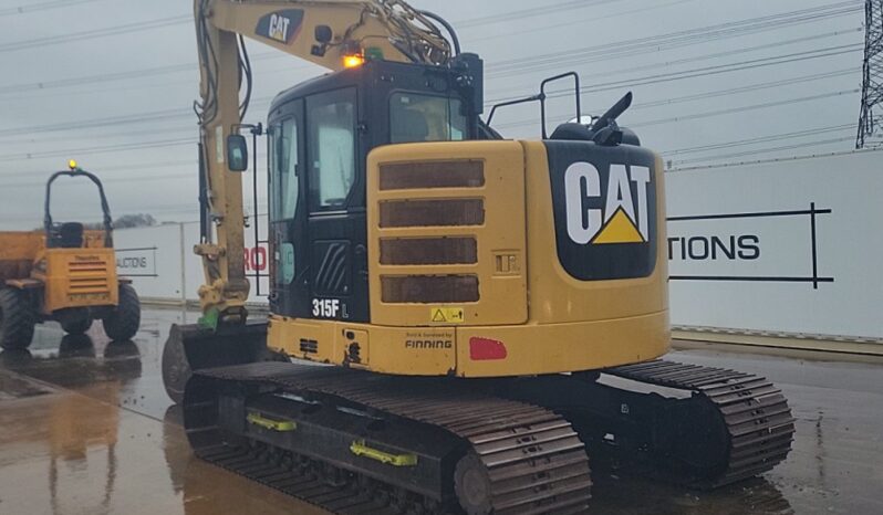 2019 CAT 315FLCR 10 Ton+ Excavators For Auction: Leeds – 5th, 6th, 7th & 8th March 2025 @ 8:00am full