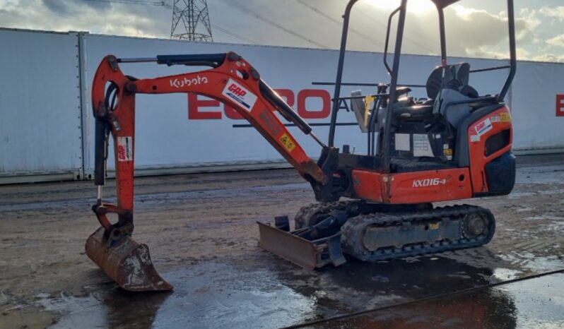 2016 Kubota KX016-4 Mini Excavators For Auction: Leeds – 5th, 6th, 7th & 8th March 2025 @ 8:00am