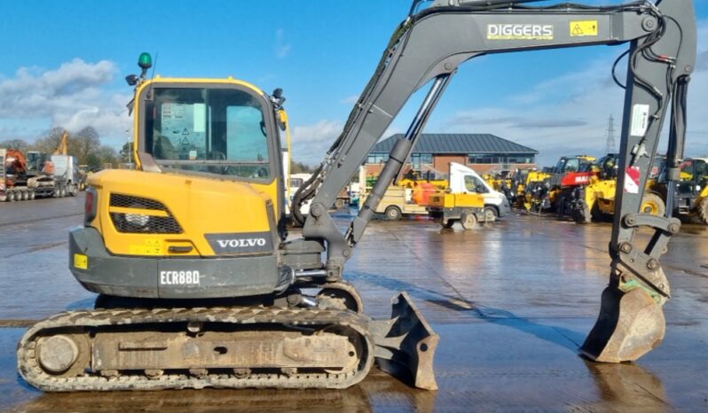 2018 Volvo ECR88D 6 Ton+ Excavators For Auction: Leeds – 5th, 6th, 7th & 8th March 2025 @ 8:00am full