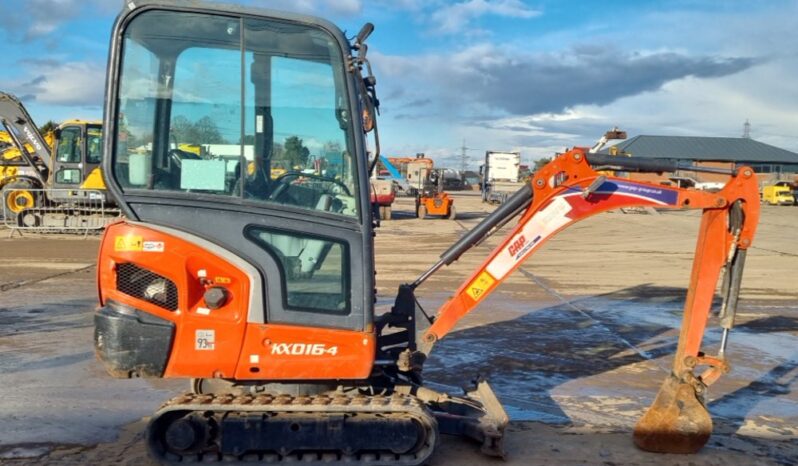 2017 Kubota KX016-4 Mini Excavators For Auction: Leeds – 5th, 6th, 7th & 8th March 2025 @ 8:00am full