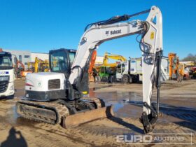 2015 Bobcat E85 6 Ton+ Excavators For Auction: Leeds – 5th, 6th, 7th & 8th March 2025 @ 8:00am full