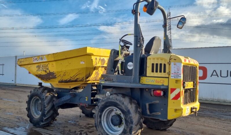 2017 Wacker Neuson DW60 Site Dumpers For Auction: Leeds – 5th, 6th, 7th & 8th March 2025 @ 8:00am full