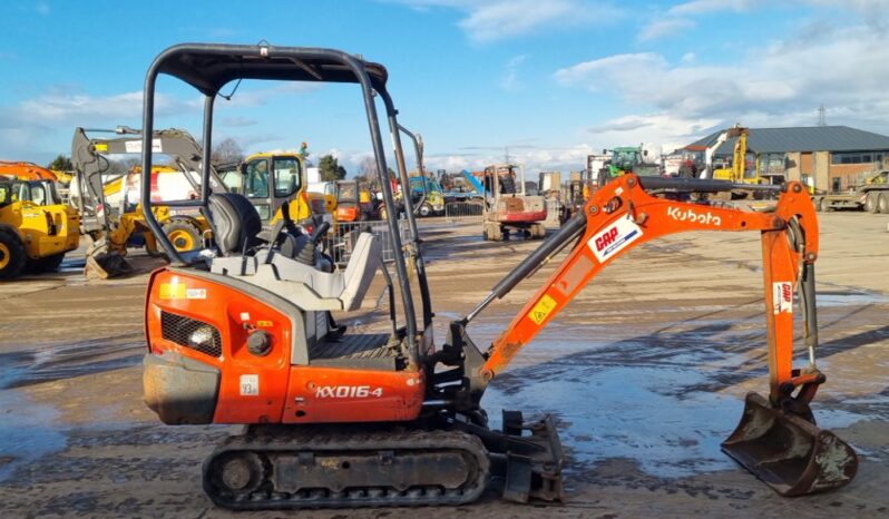 2016 Kubota KX016-4 Mini Excavators For Auction: Leeds – 5th, 6th, 7th & 8th March 2025 @ 8:00am full