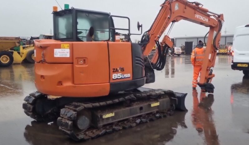 2021 Hitachi ZX85USB-6 6 Ton+ Excavators For Auction: Leeds – 5th, 6th, 7th & 8th March 2025 @ 8:00am full