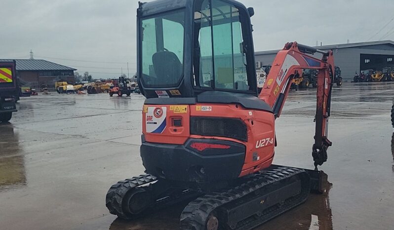 2017 Kubota U27-4 Mini Excavators For Auction: Leeds – 5th, 6th, 7th & 8th March 2025 @ 8:00am full