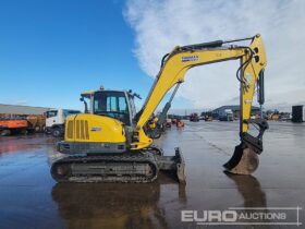 2019 Wacker Neuson ET90 6 Ton+ Excavators For Auction: Leeds – 5th, 6th, 7th & 8th March 2025 @ 8:00am full