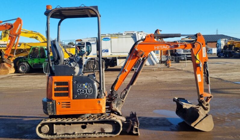 2018 Hitachi ZX19U-5A YR Mini Excavators For Auction: Leeds – 5th, 6th, 7th & 8th March 2025 @ 8:00am full