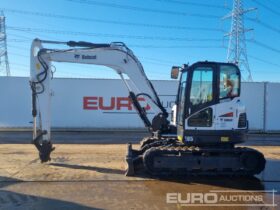 2015 Bobcat E85 6 Ton+ Excavators For Auction: Leeds – 5th, 6th, 7th & 8th March 2025 @ 8:00am full