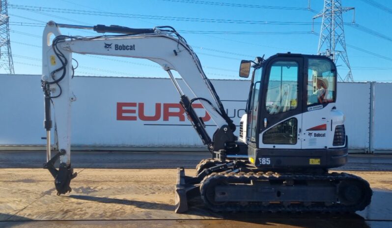 2015 Bobcat E85 6 Ton+ Excavators For Auction: Leeds – 5th, 6th, 7th & 8th March 2025 @ 8:00am full