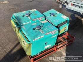 Yanmar 2kVA Petrol Generator, Single Cylinder Engine (3 of) Generators For Auction: Leeds – 5th, 6th, 7th & 8th March 2025 @ 8:00am