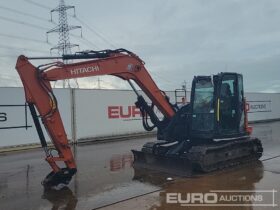 2021 Hitachi ZX85USB-6 6 Ton+ Excavators For Auction: Leeds – 5th, 6th, 7th & 8th March 2025 @ 8:00am