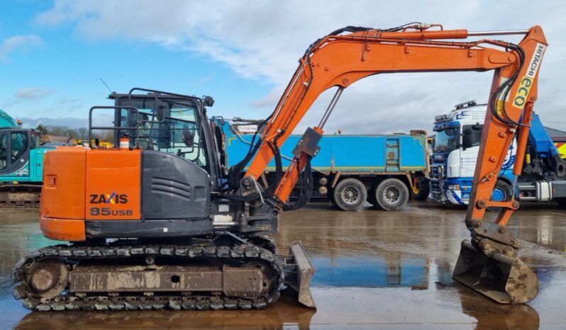 2018 Hitachi ZX85USB-5A 6 Ton+ Excavators For Auction: Leeds – 5th, 6th, 7th & 8th March 2025 @ 8:00am full