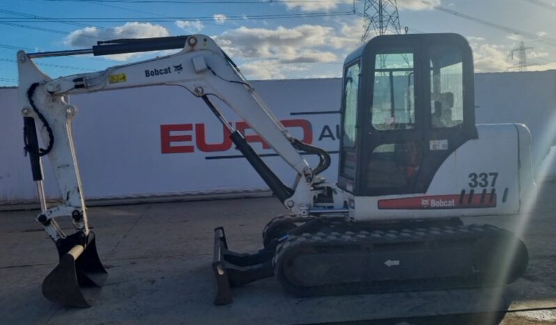 Bobcat 337 D Mini Excavators For Auction: Leeds – 5th, 6th, 7th & 8th March 2025 @ 8:00am full