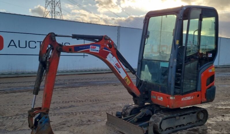 2017 Kubota KX016-4 Mini Excavators For Auction: Leeds – 5th, 6th, 7th & 8th March 2025 @ 8:00am