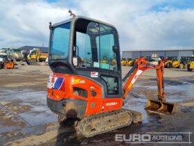 2017 Kubota KX016-4 Mini Excavators For Auction: Leeds – 5th, 6th, 7th & 8th March 2025 @ 8:00am full