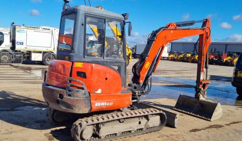 2015 Kubota KX101-3A3 Mini Excavators For Auction: Leeds – 5th, 6th, 7th & 8th March 2025 @ 8:00am full