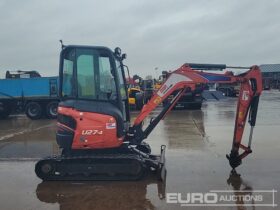 2017 Kubota U27-4 Mini Excavators For Auction: Leeds – 5th, 6th, 7th & 8th March 2025 @ 8:00am full