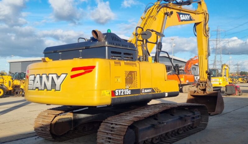 2020 Sany SY215C 20 Ton+ Excavators For Auction: Leeds – 5th, 6th, 7th & 8th March 2025 @ 8:00am full