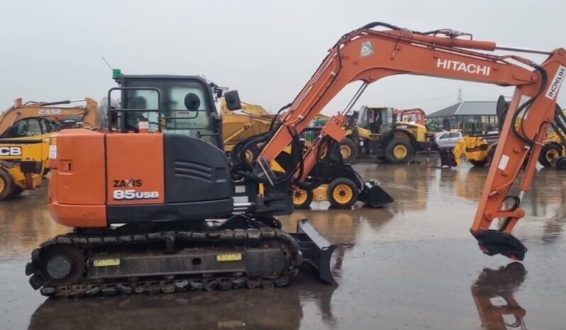 2021 Hitachi ZX85USB-6 6 Ton+ Excavators For Auction: Leeds – 5th, 6th, 7th & 8th March 2025 @ 8:00am full