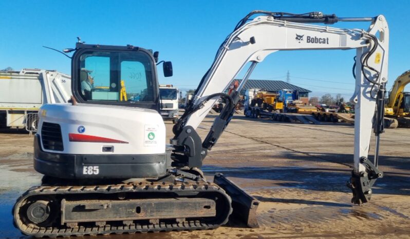 2015 Bobcat E85 6 Ton+ Excavators For Auction: Leeds – 5th, 6th, 7th & 8th March 2025 @ 8:00am full