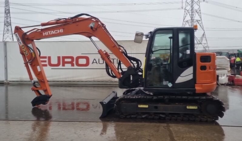 2021 Hitachi ZX85USB-6 6 Ton+ Excavators For Auction: Leeds – 5th, 6th, 7th & 8th March 2025 @ 8:00am full