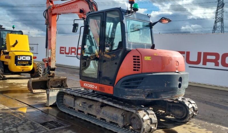 2016 Kubota KX080-4 6 Ton+ Excavators For Auction: Leeds – 5th, 6th, 7th & 8th March 2025 @ 8:00am full