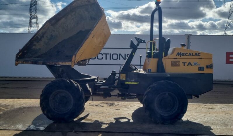 2021 Mecalac TA6S Site Dumpers For Auction: Leeds – 5th, 6th, 7th & 8th March 2025 @ 8:00am full