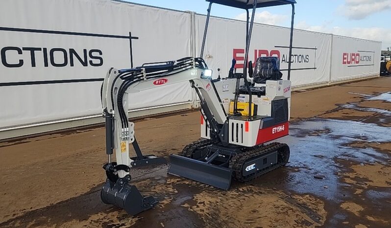 Unused 2024 BTTL ET15H-6 Micro Excavators For Auction: Dromore – 11th & 12th April 2025 @ 9:00am For Auction on 2025-04-12