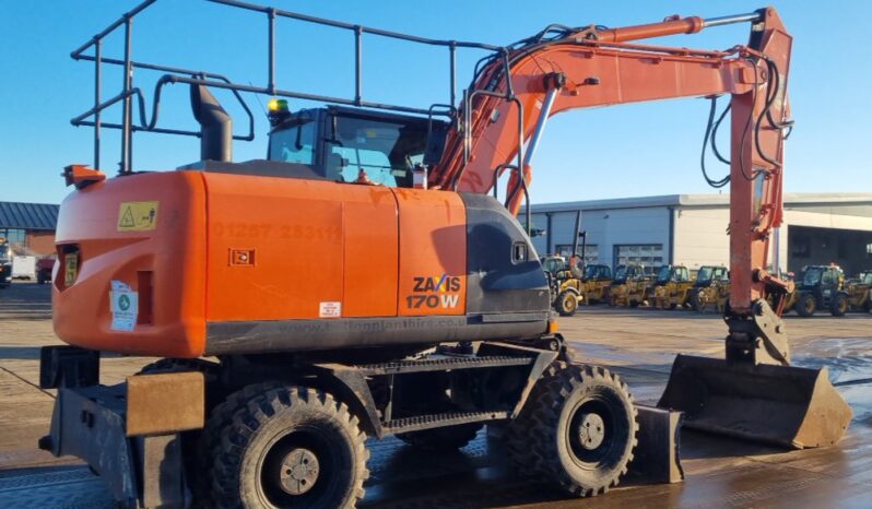 2016 Hitachi ZX170W-5B Wheeled Excavators For Auction: Leeds – 5th, 6th, 7th & 8th March 2025 @ 8:00am full