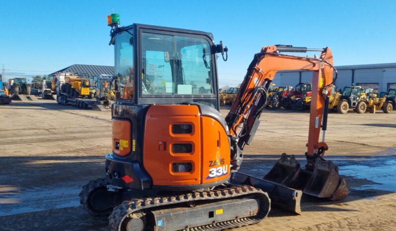 2023 Hitachi ZX33U-6 CLR Mini Excavators For Auction: Leeds – 5th, 6th, 7th & 8th March 2025 @ 8:00am full