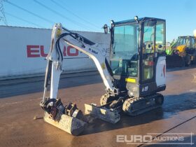 2021 Bobcat E19 Mini Excavators For Auction: Leeds – 5th, 6th, 7th & 8th March 2025 @ 8:00am