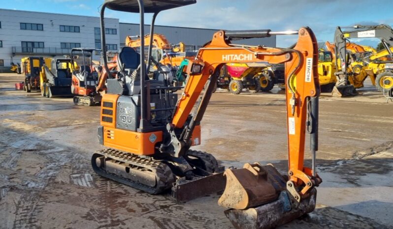 2018 Hitachi ZX19U-5A YR Mini Excavators For Auction: Leeds – 5th, 6th, 7th & 8th March 2025 @ 8:00am full