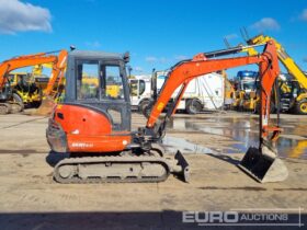 2015 Kubota KX101-3A3 Mini Excavators For Auction: Leeds – 5th, 6th, 7th & 8th March 2025 @ 8:00am full