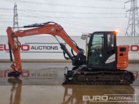 2021 Hitachi ZX85USB-6 6 Ton+ Excavators For Auction: Leeds – 5th, 6th, 7th & 8th March 2025 @ 8:00am full