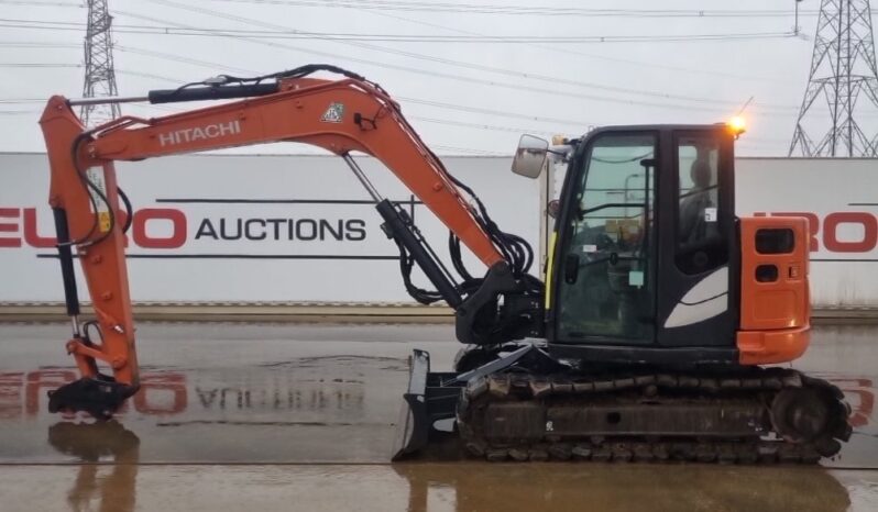 2021 Hitachi ZX85USB-6 6 Ton+ Excavators For Auction: Leeds – 5th, 6th, 7th & 8th March 2025 @ 8:00am full