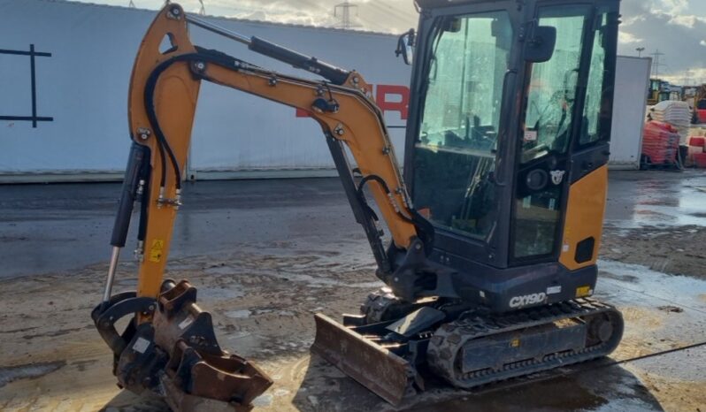 2023 Case CX19D Mini Excavators For Auction: Leeds – 5th, 6th, 7th & 8th March 2025 @ 8:00am