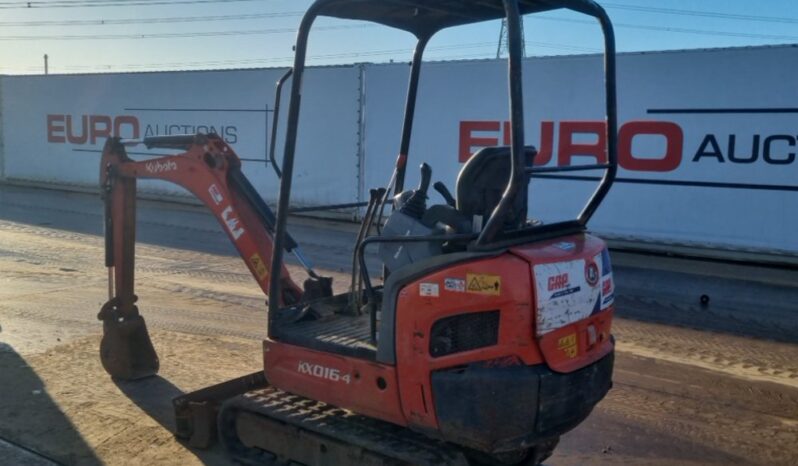 2016 Kubota KX016-4 Mini Excavators For Auction: Leeds – 5th, 6th, 7th & 8th March 2025 @ 8:00am full